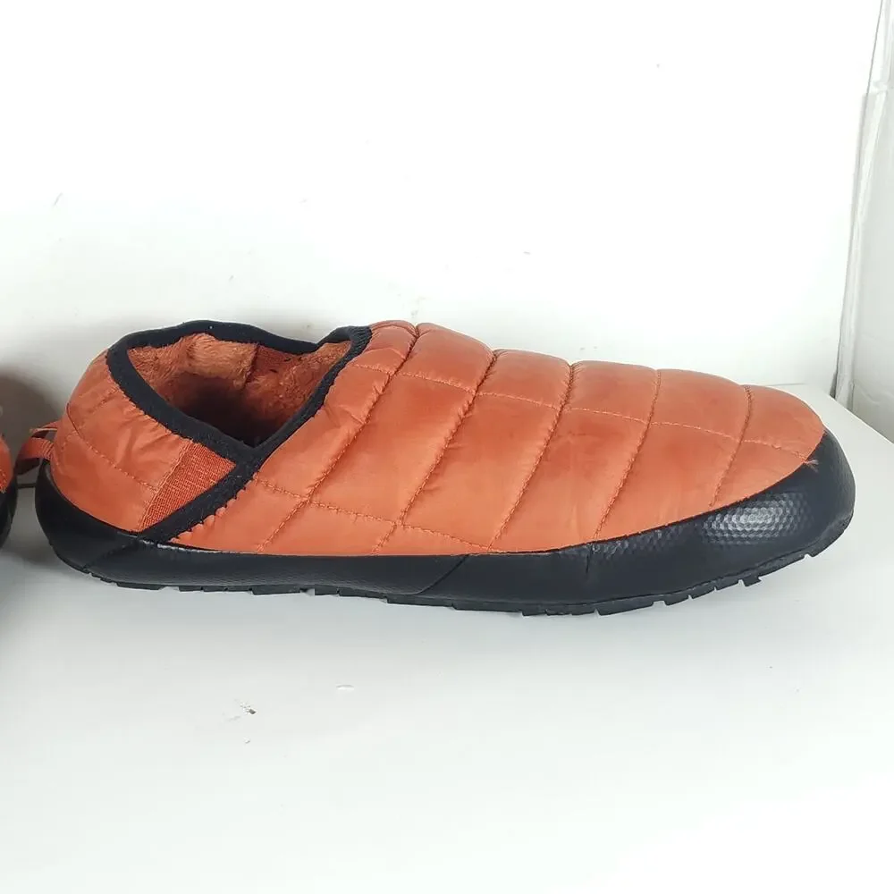 The North Face ThermoBall Traction V Men’s US8 Orangr Lined Mules Slippers Shoes